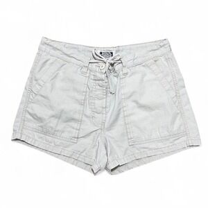 Vintage Y2K Xhilaration Cargo Shorts Womens Size 7 Cotton High Rise Grunge